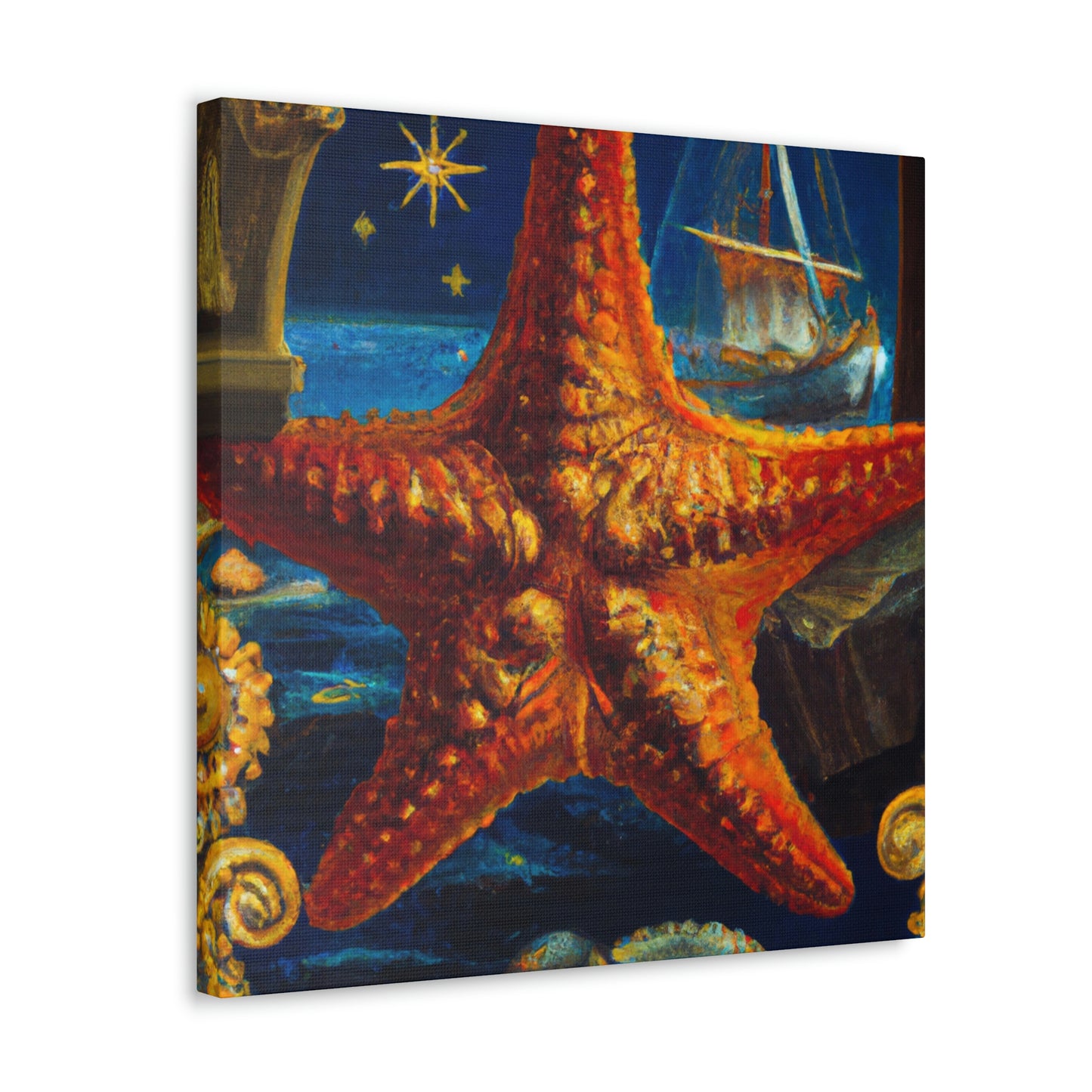 Nautical Starfish - Canvas - Canvas