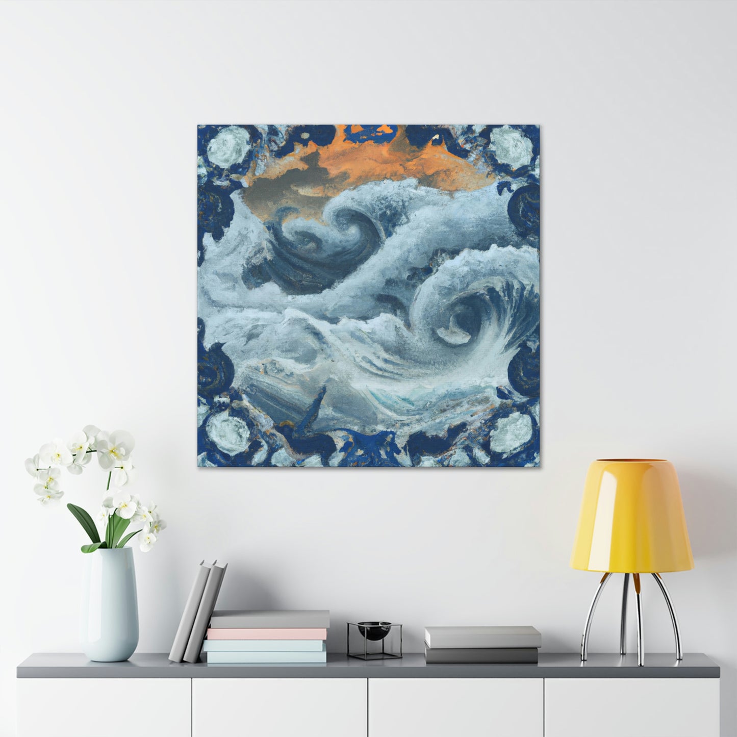 "Sailing the Waves - Canvas" - Canvas