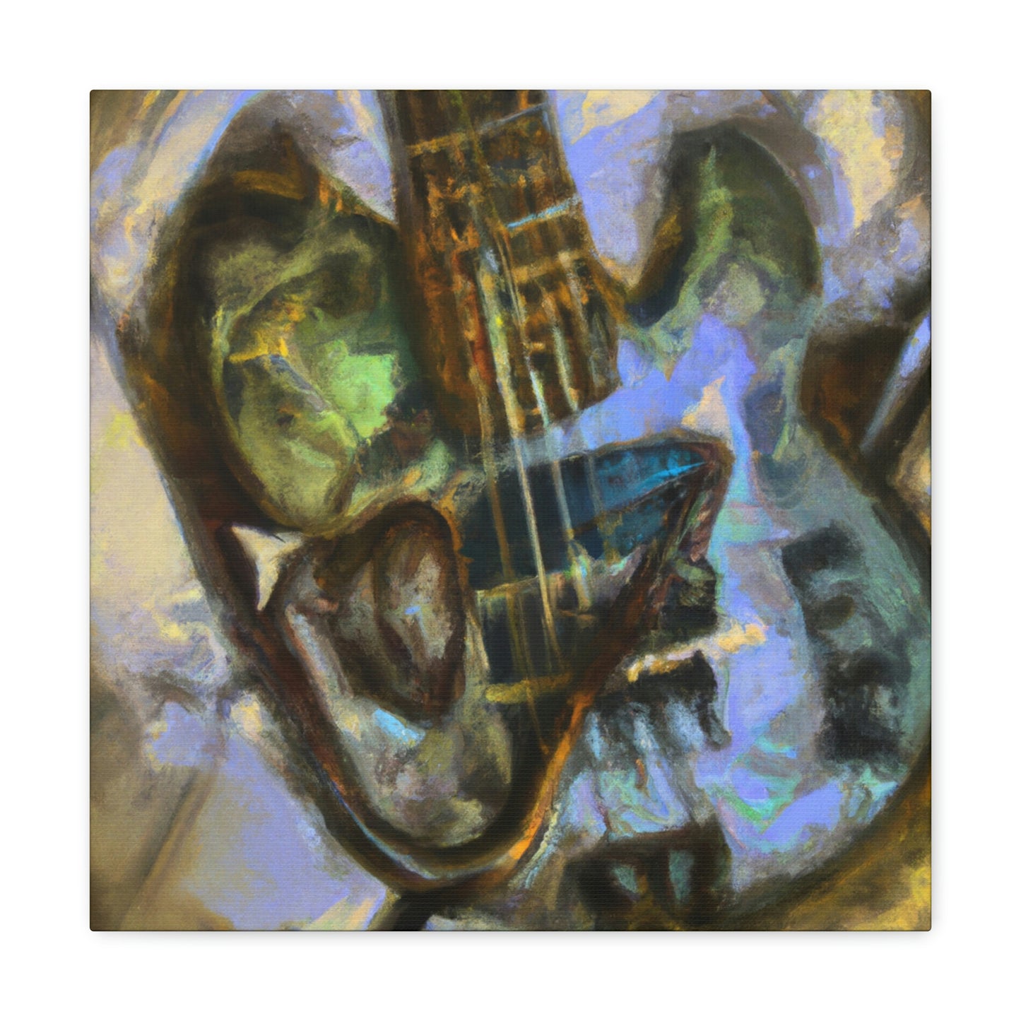 "Bass Guitar Symphony" - Canvas