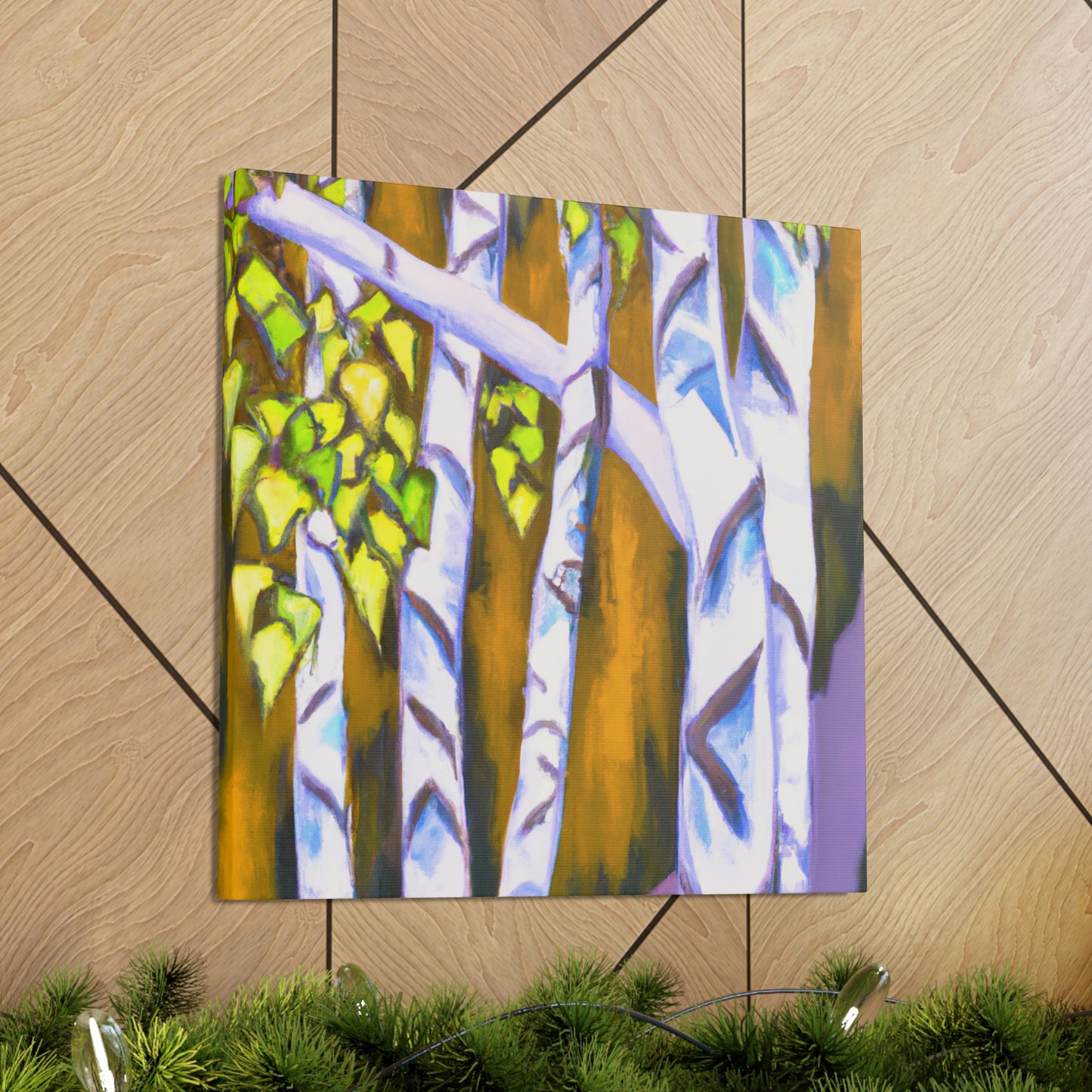 Birch Tree Splendor - Canvas