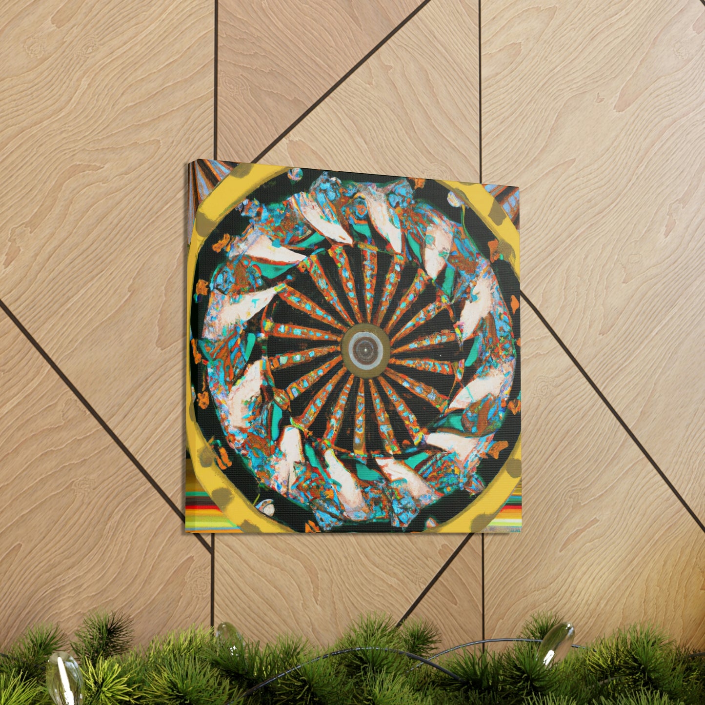 Wheels of Deco Beauty - Canvas