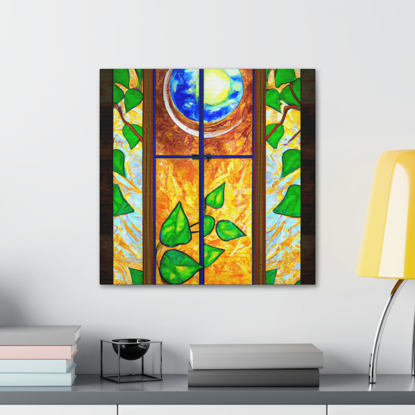 "Solar Power Renaissance" - Canvas