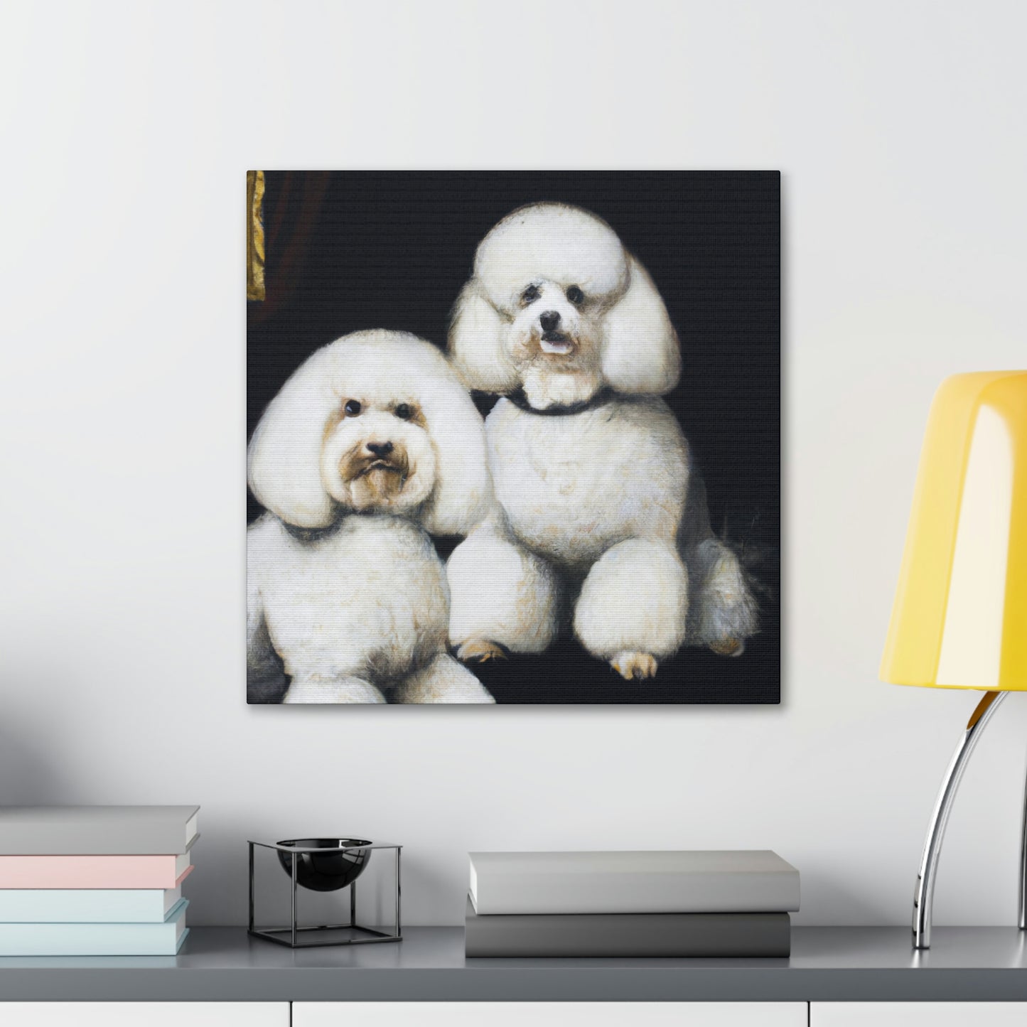 "Bichon Frise Luxury Dream" - Canvas