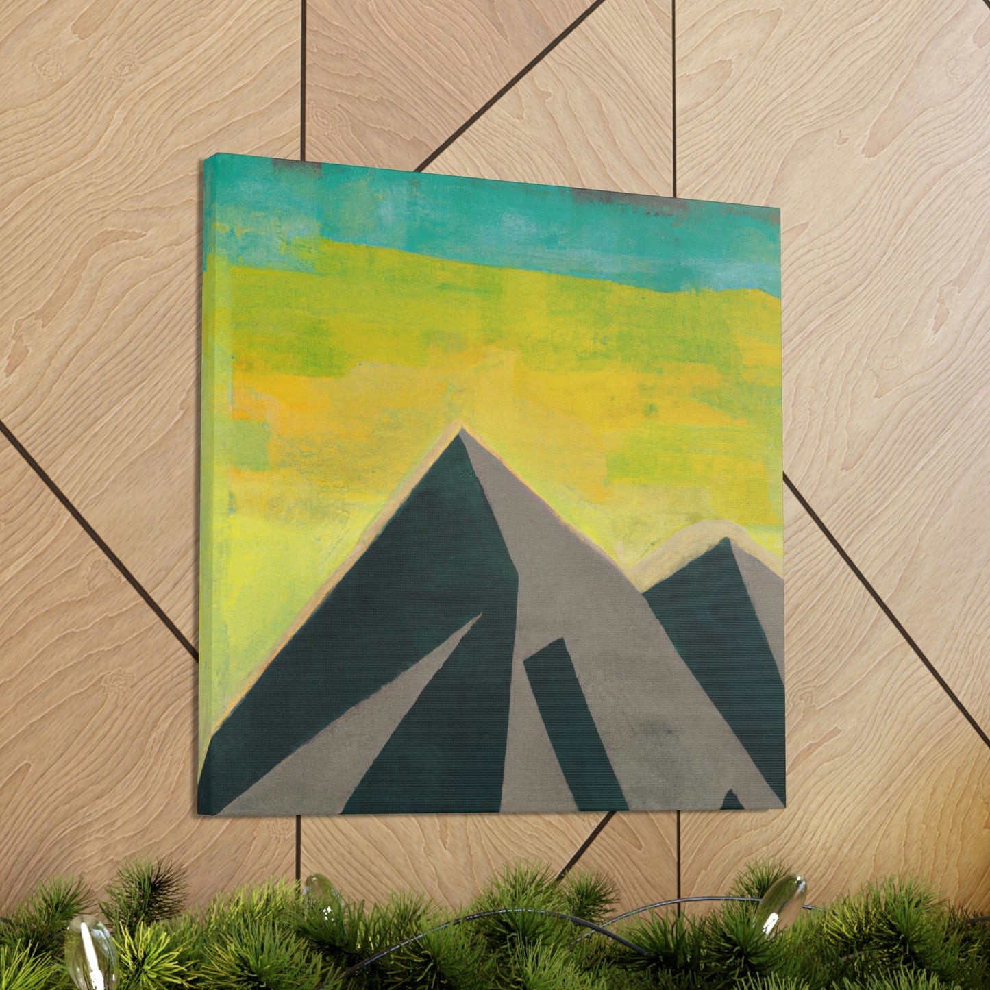 "Mountains in Moonlight" - Canvas