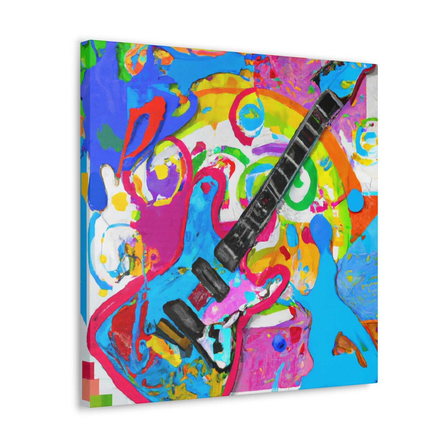 Electric Guitar Jolt - Canvas