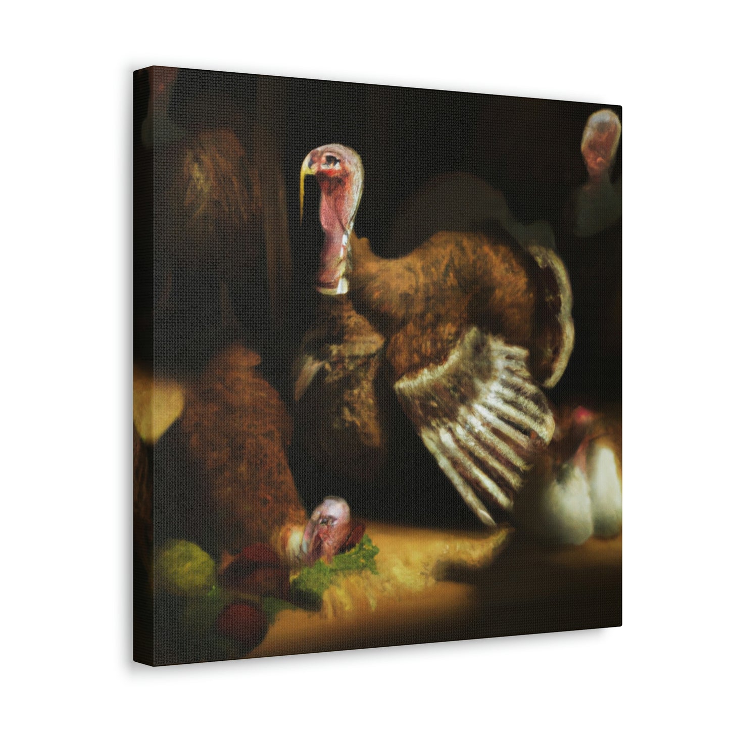 "The Wild Turkey Landscape" - Canvas