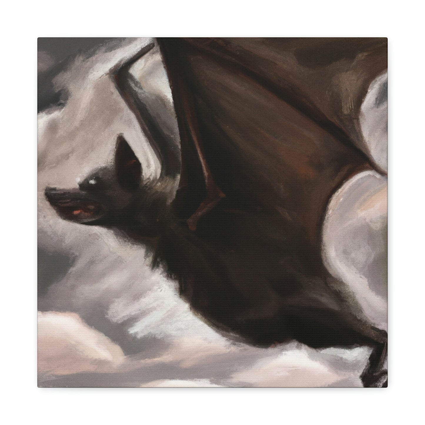 "Skyful of Bats" - Canvas