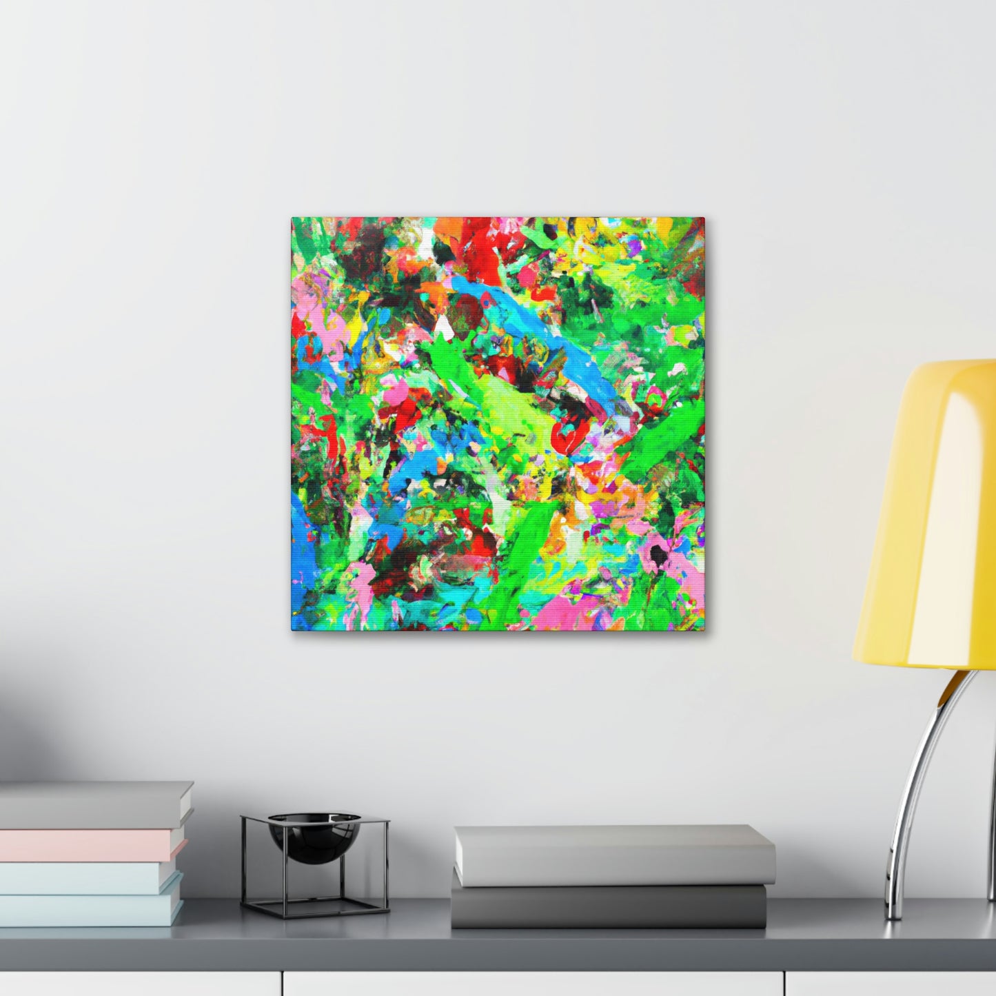 "Colorful Flowing Emotion" - Canvas