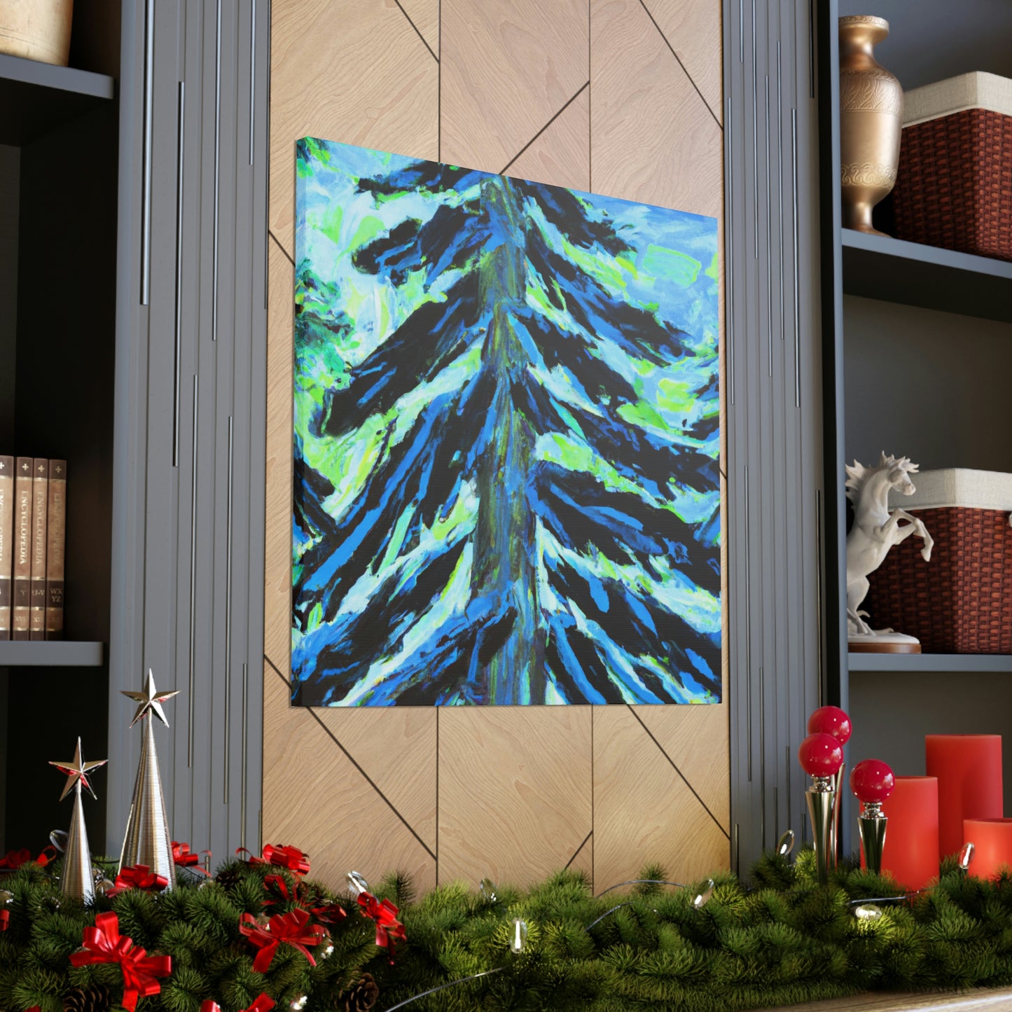 Spruce Tree Splendor - Canvas