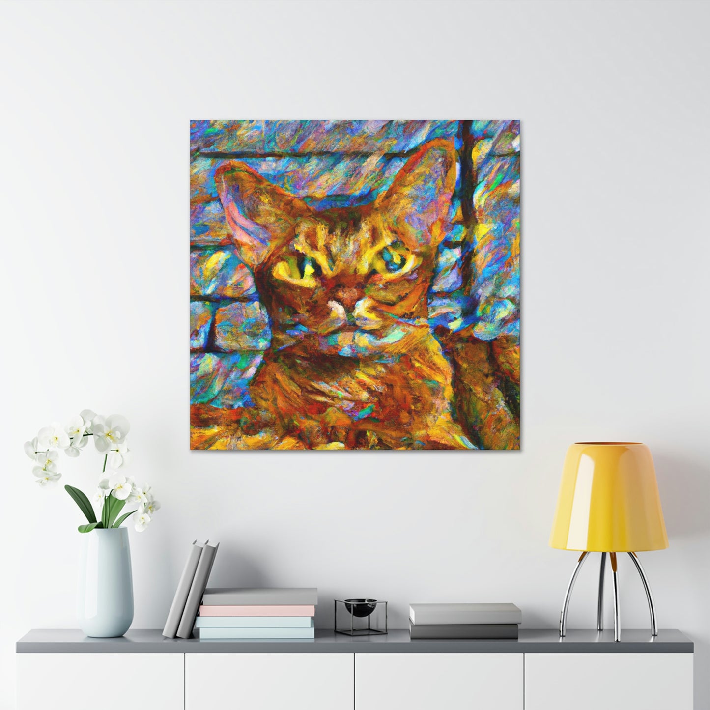 Wild Abyssinian Fauvism - Canvas