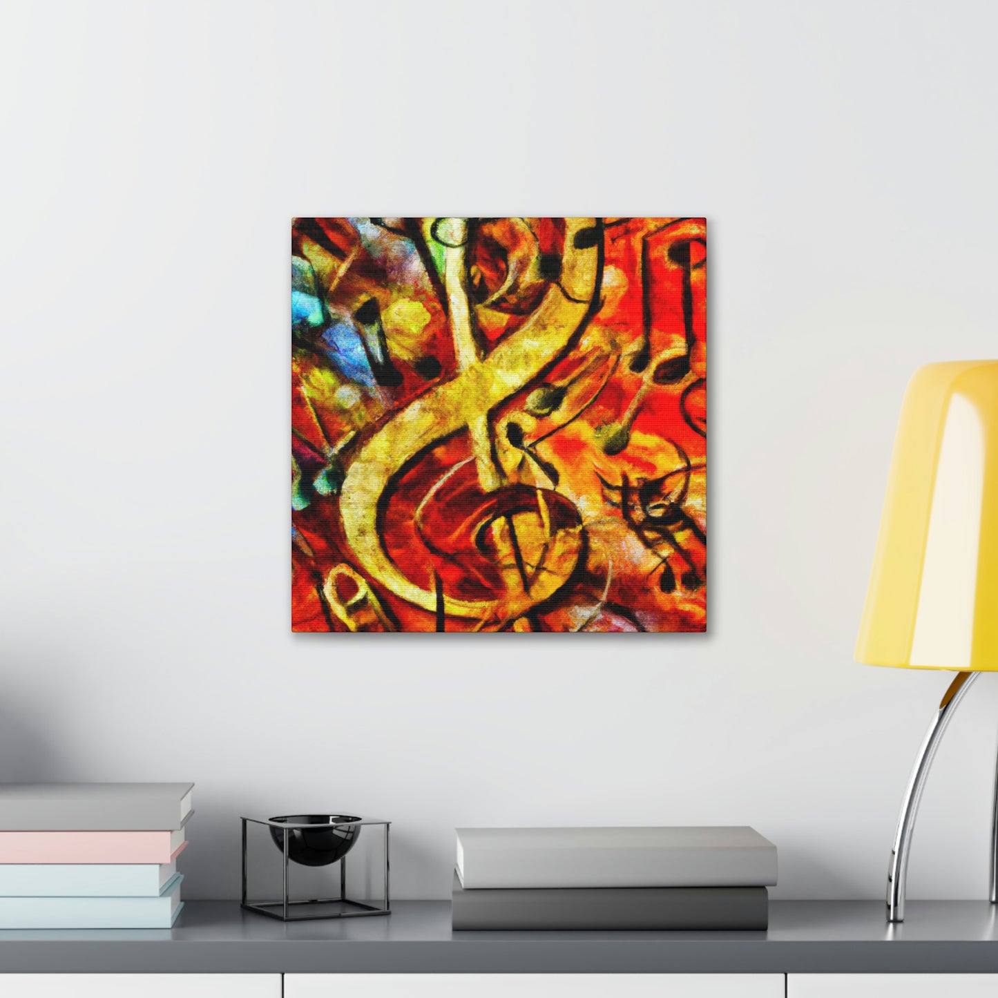 "Music of Abstraction" - Canvas