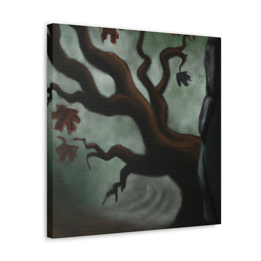 "Maple Treetop Abstract" - Canvas