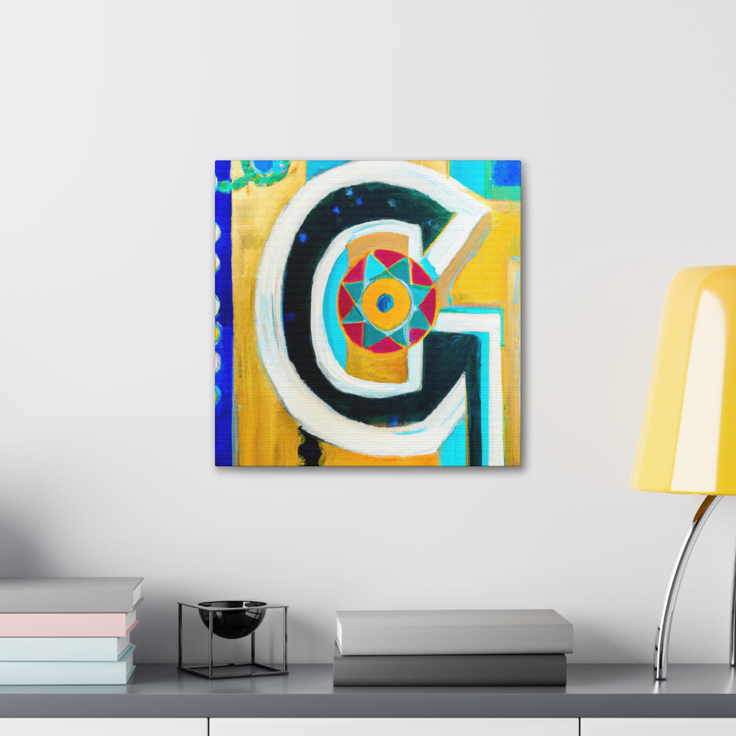 "Dazzling Deco Delight" - Canvas