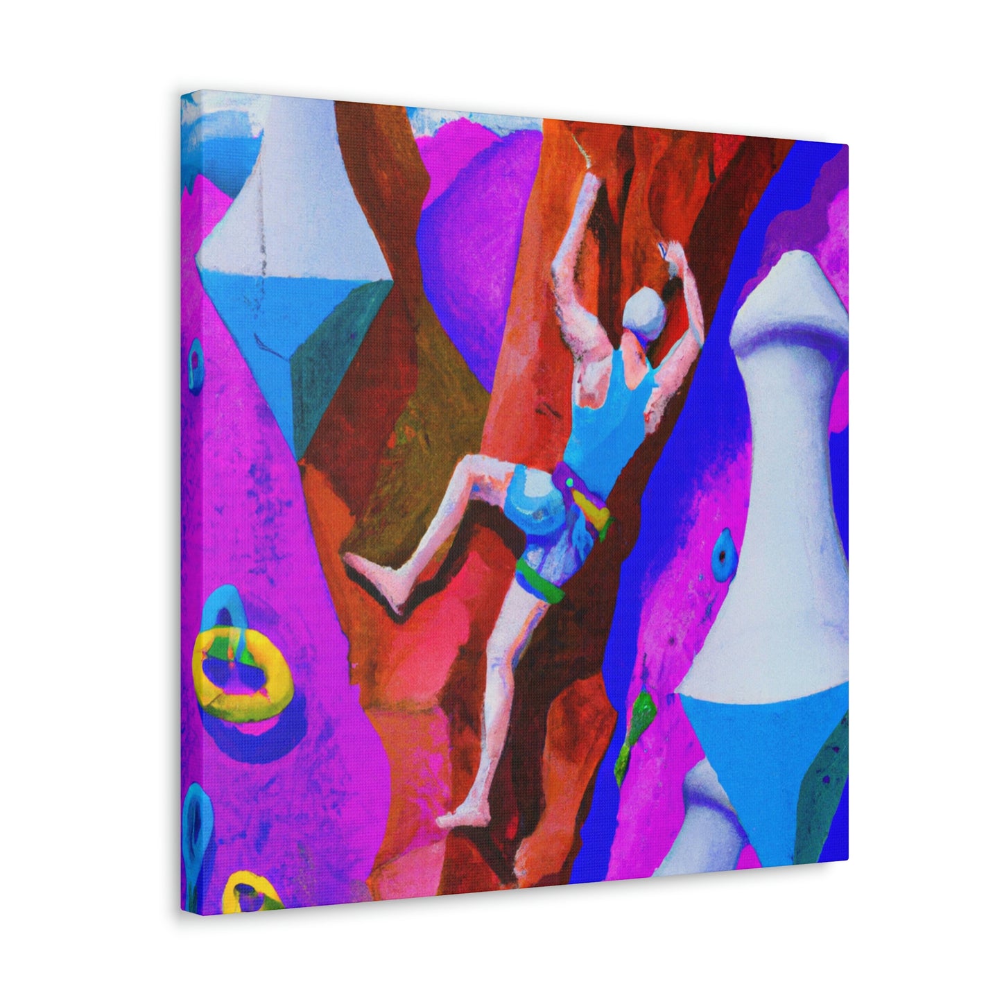 Rock Climbing Dreamscape - Canvas