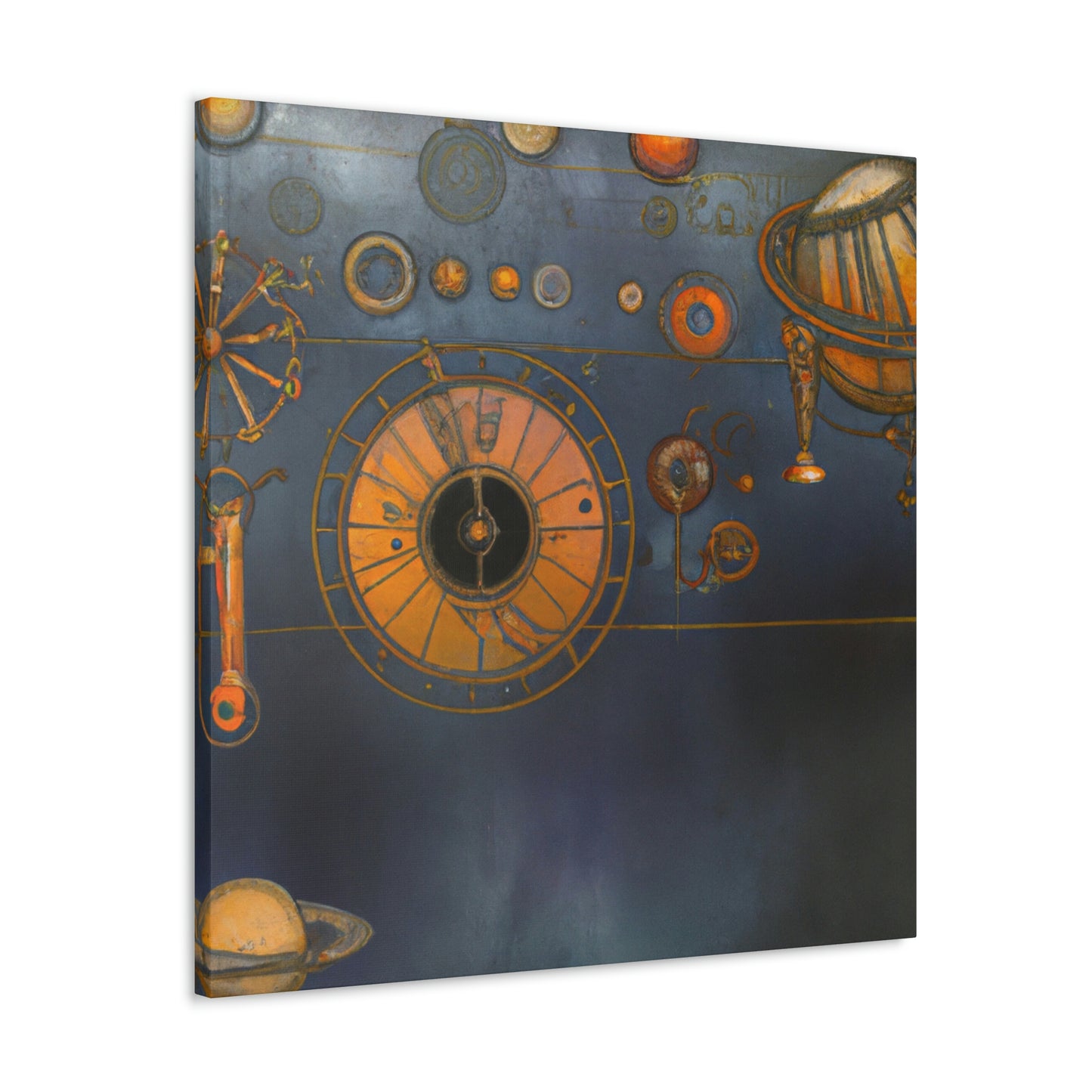 Steampunk Solar Sky - Canvas