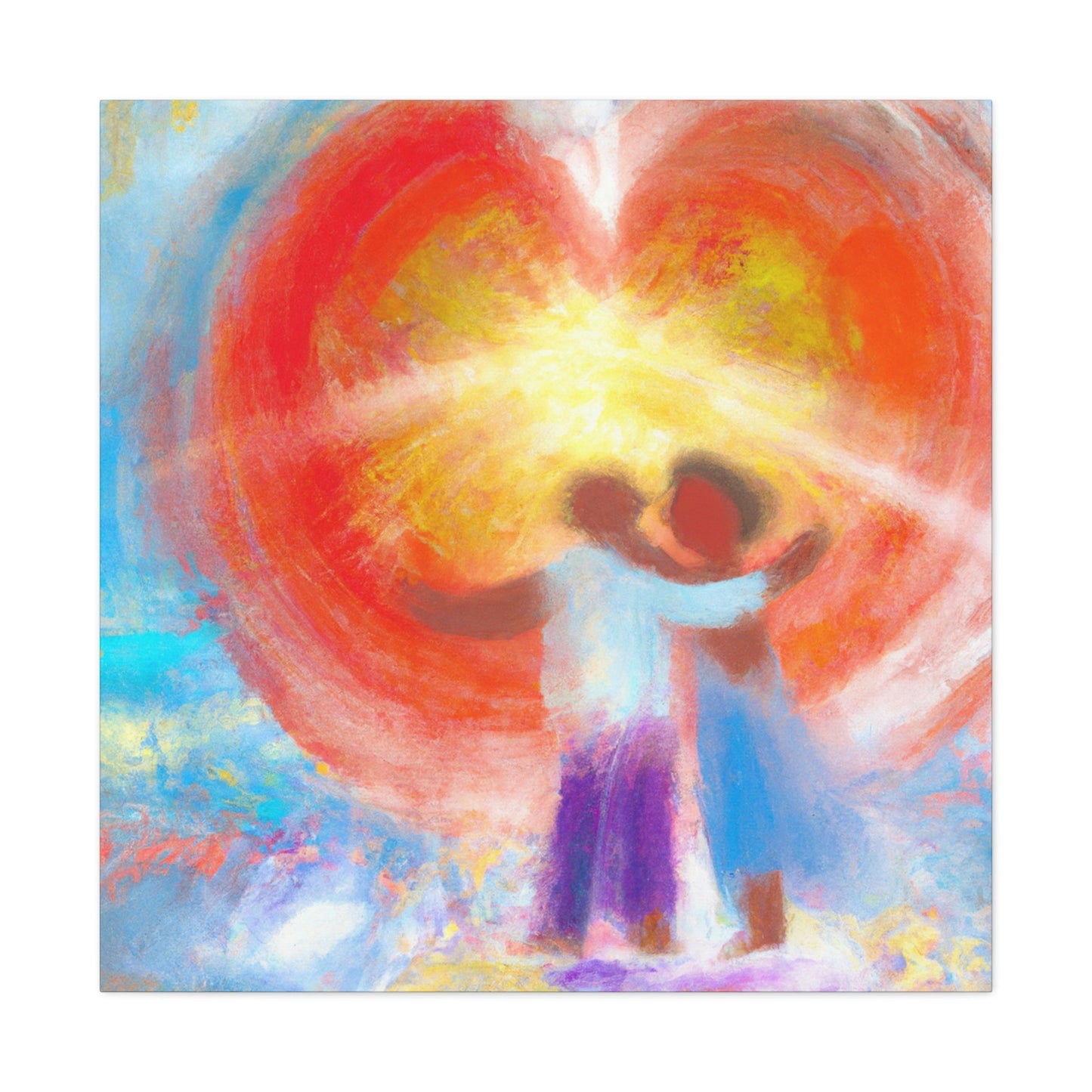 "Love Halo Illuminated" - Canvas