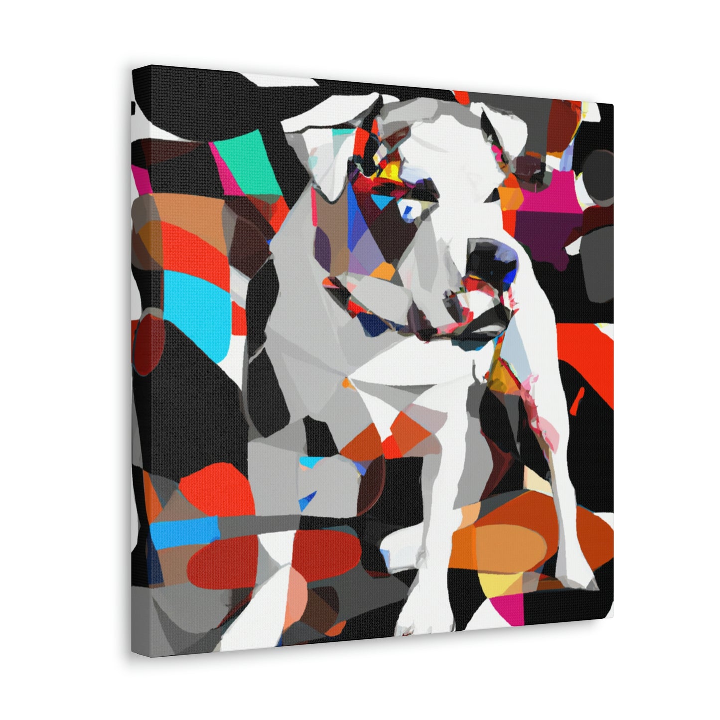 "American Bulldog Iconography" - Canvas