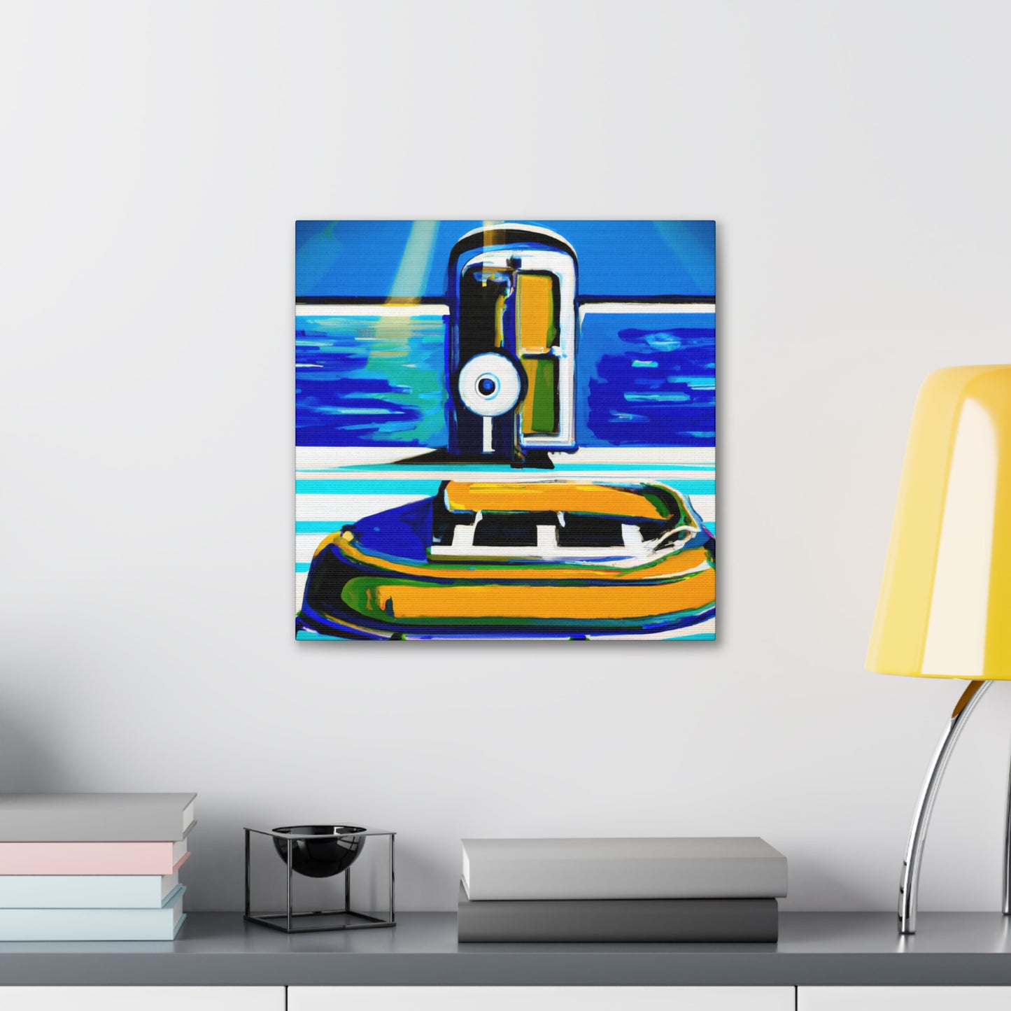 "Sailing Through Time" - Canvas