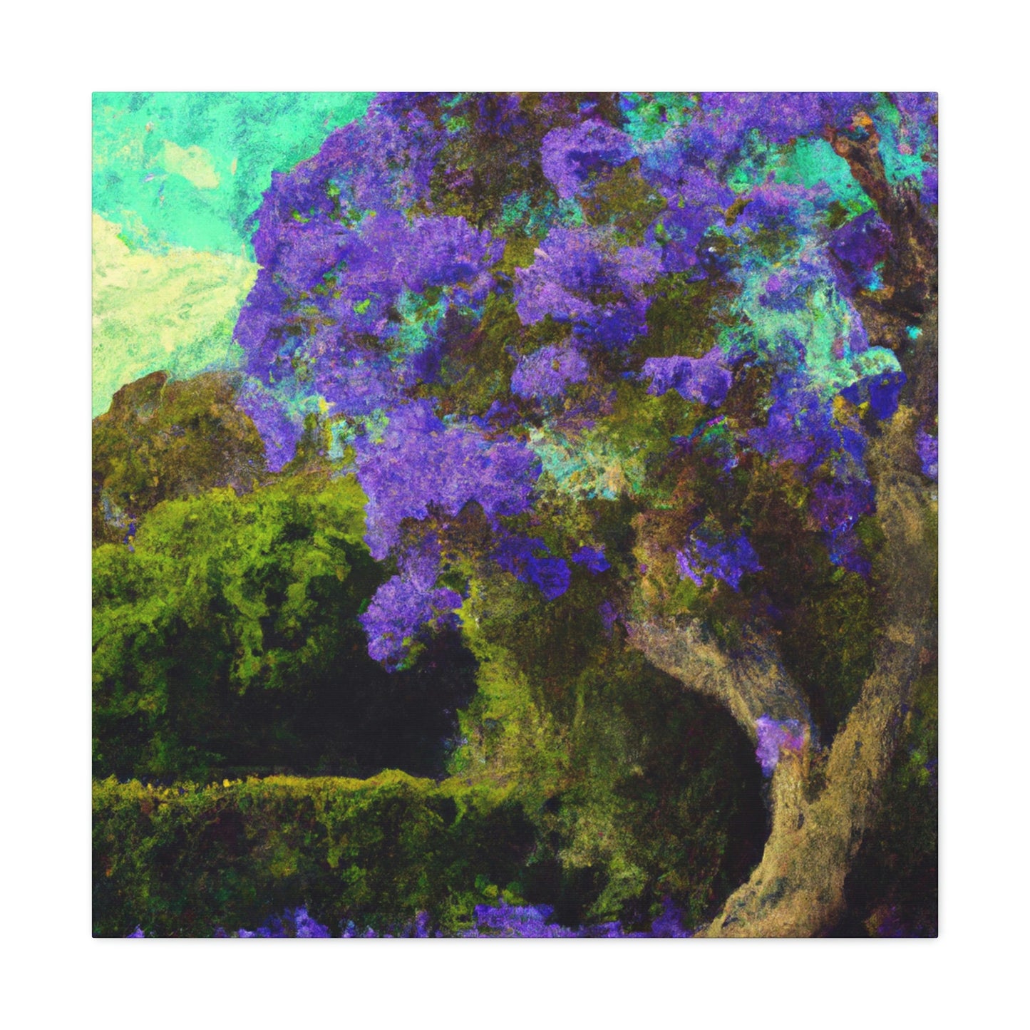 Jacaranda Dreams Surreal - Canvas