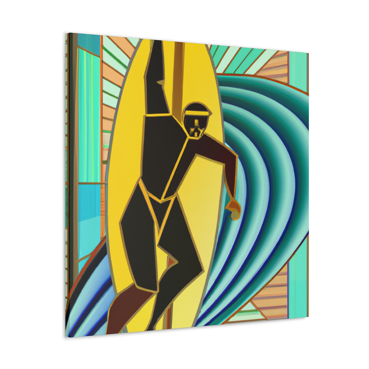 "Surfing the Jazz Age" - Canvas