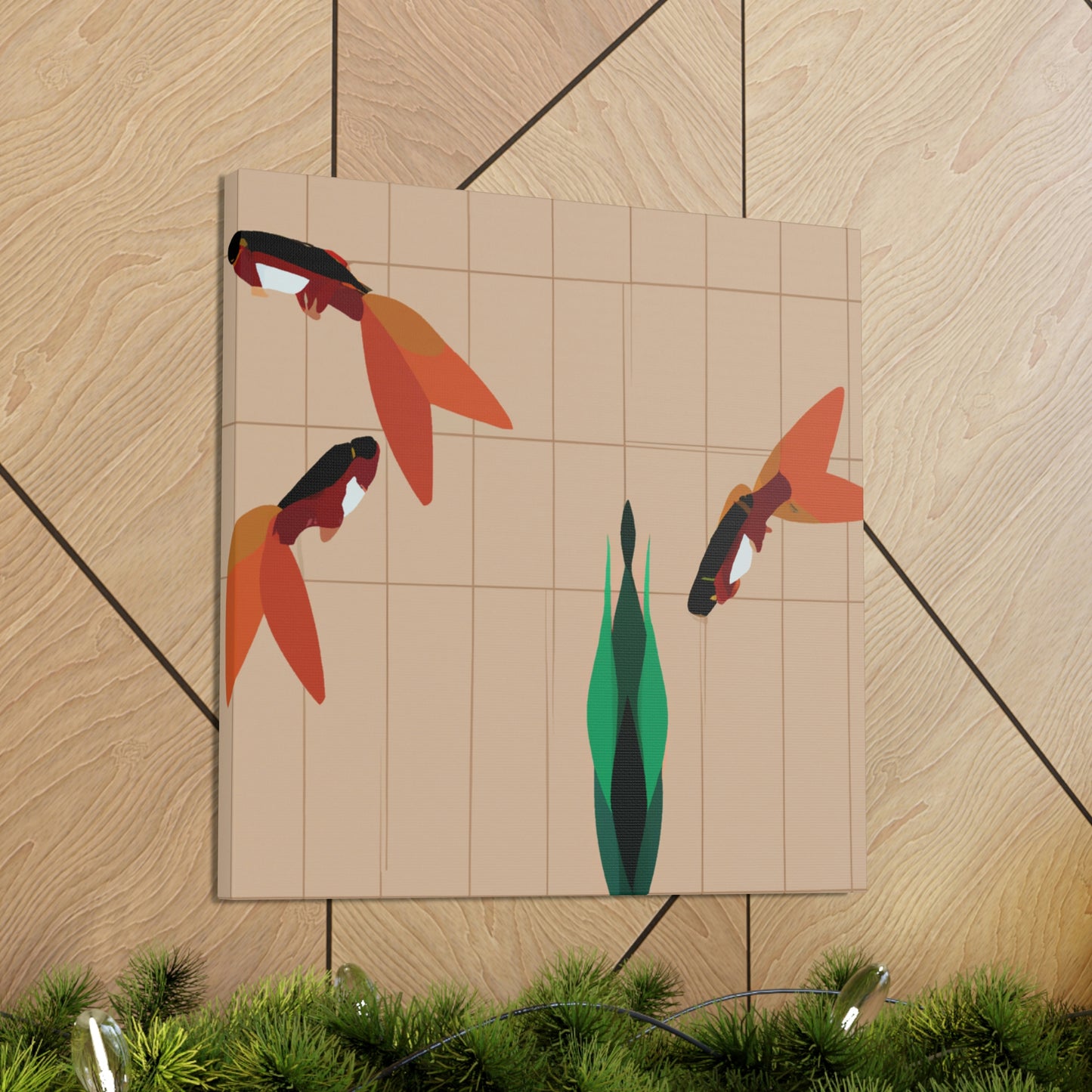 Swordtail's Minimalism - Canvas