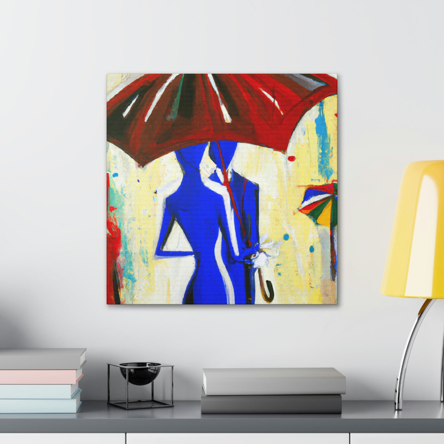 Love Under Rainy Skies - Canvas