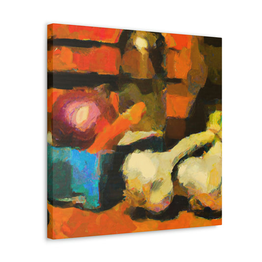 "Vegetables in Abstraction" - Canvas