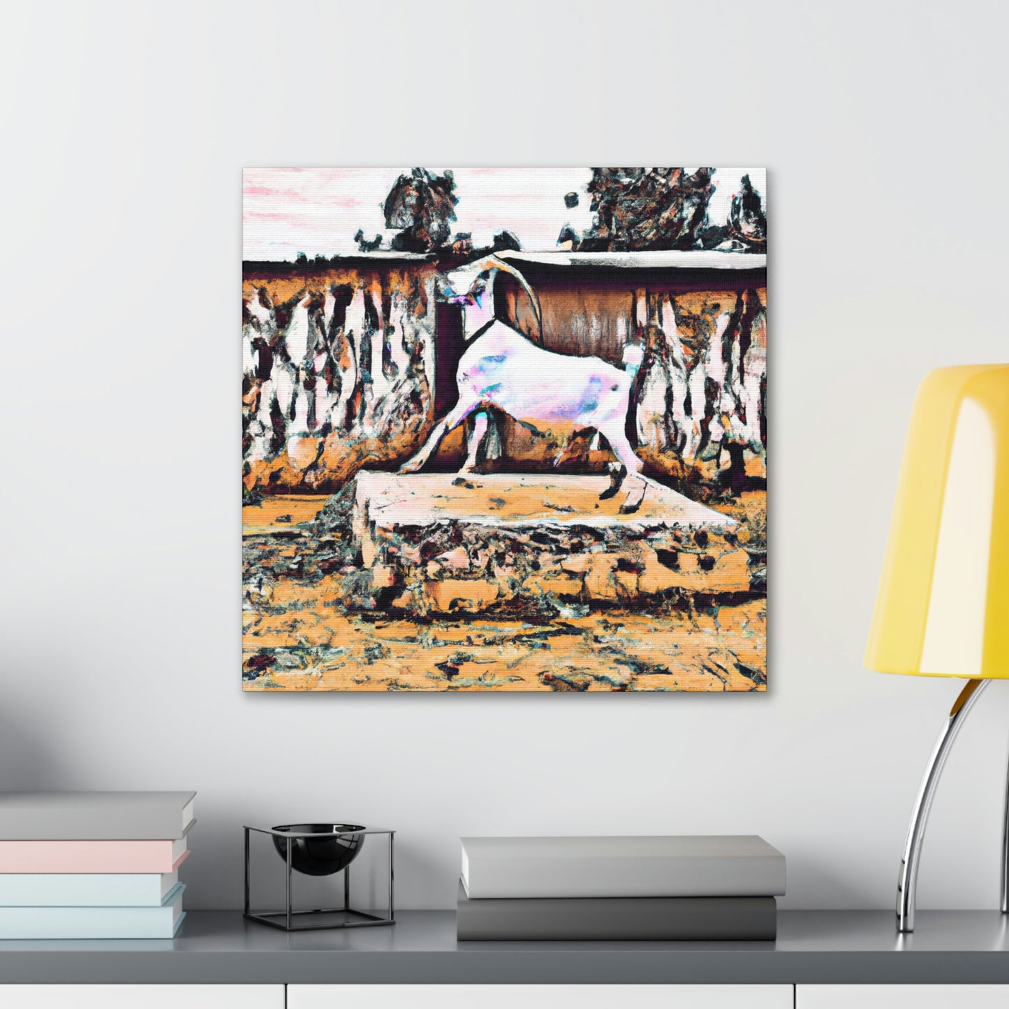 "Goat of Urban Canvas" - Canvas