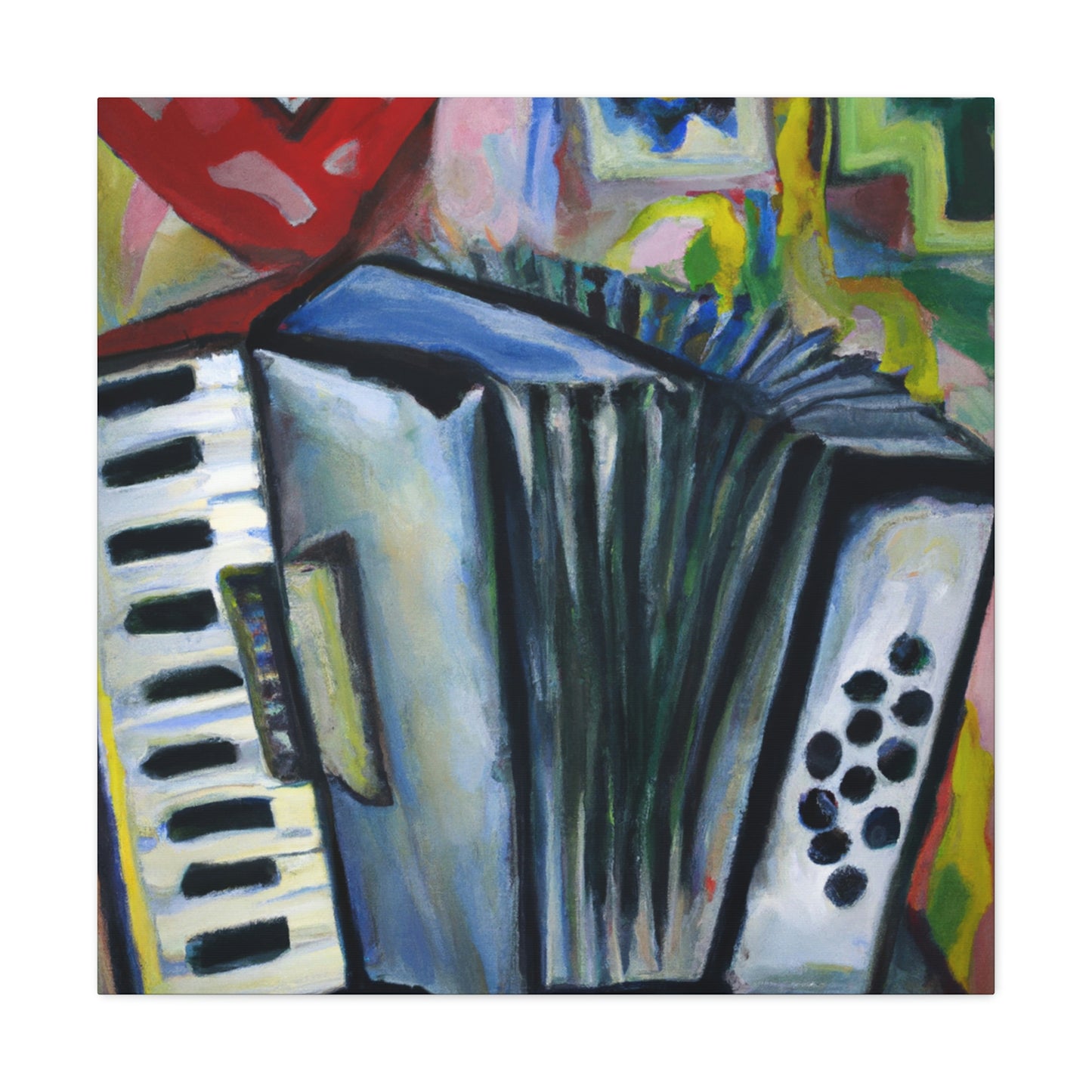 Accordion Fantasia Art - Canvas