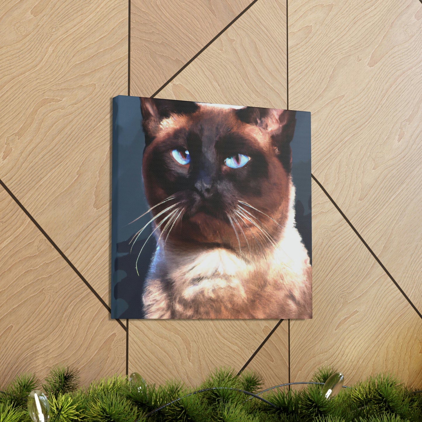 Siamese Sisters Portrait - Canvas