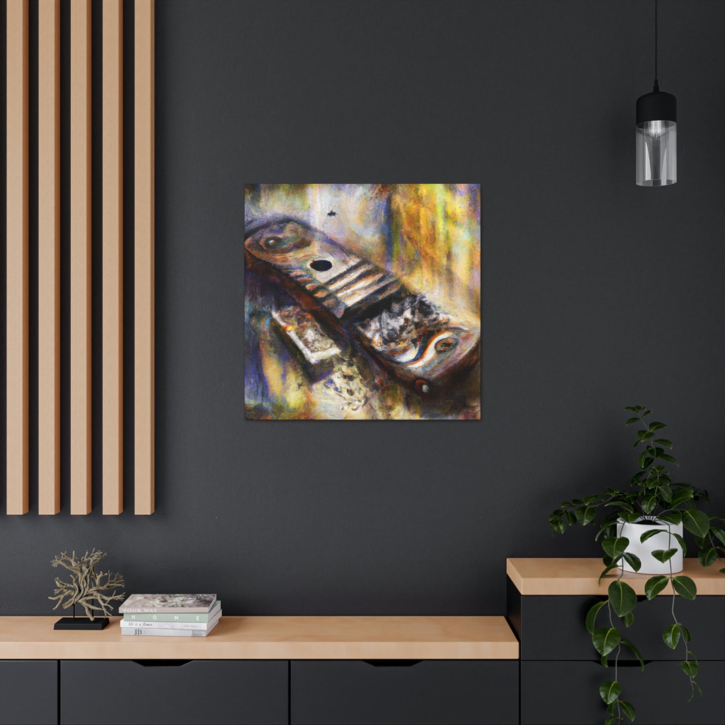 "Harmonica Melody Magic" - Canvas