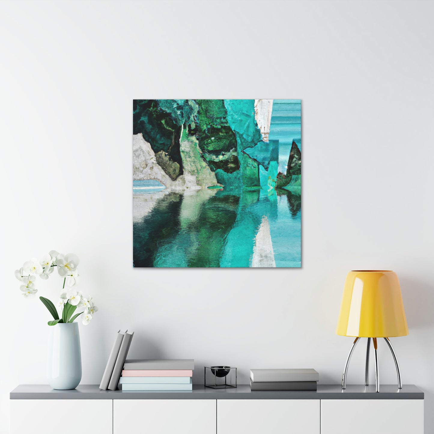 "Coastal Bliss Reveled." - Canvas