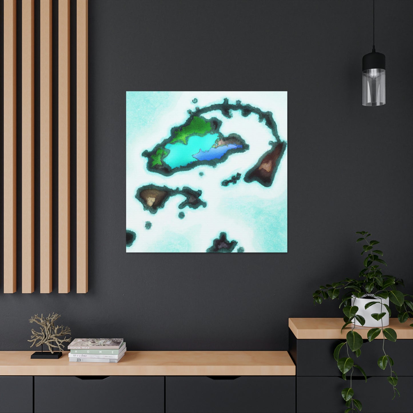 Island of Utopia - Canvas