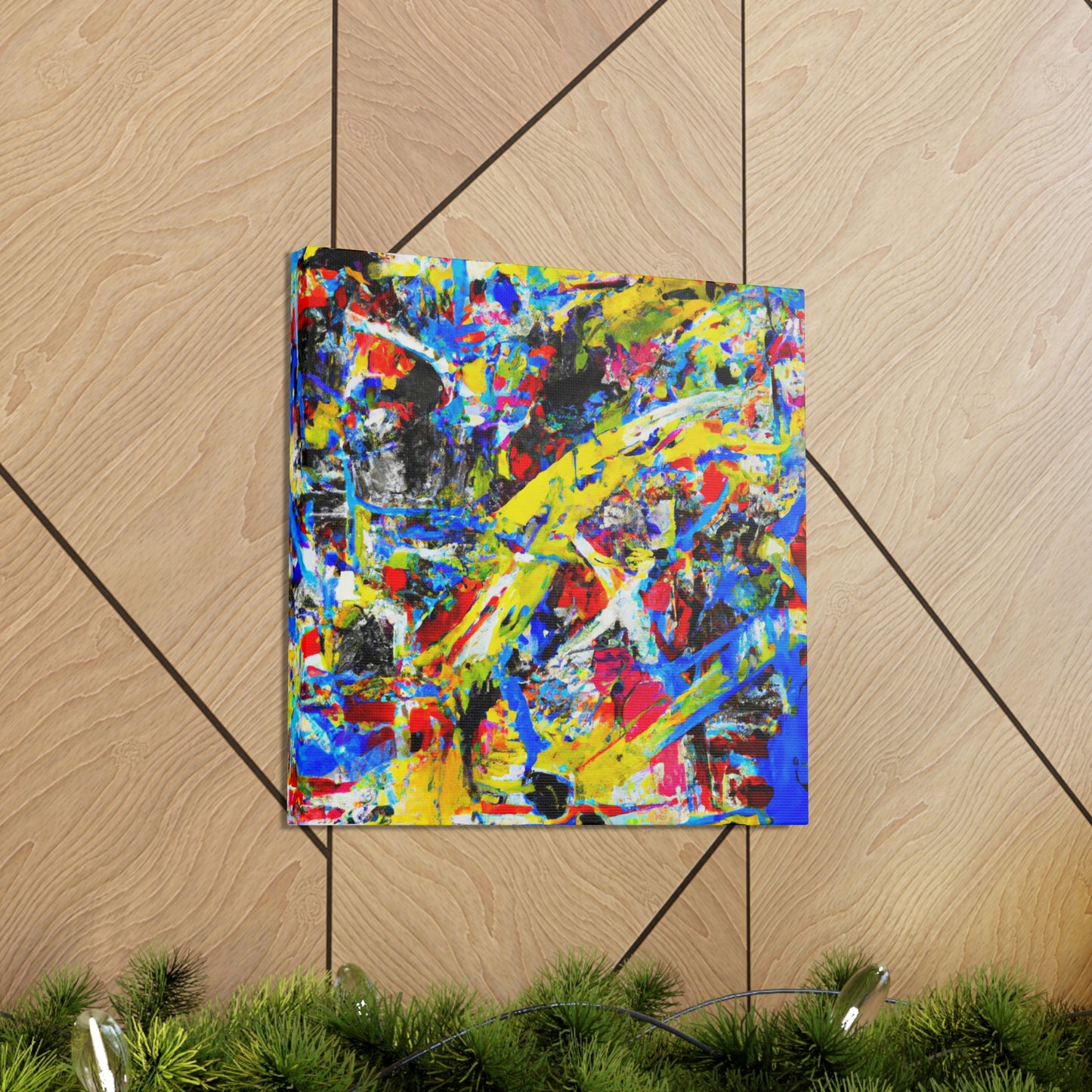 "Whirling Wild Embers" - Canvas