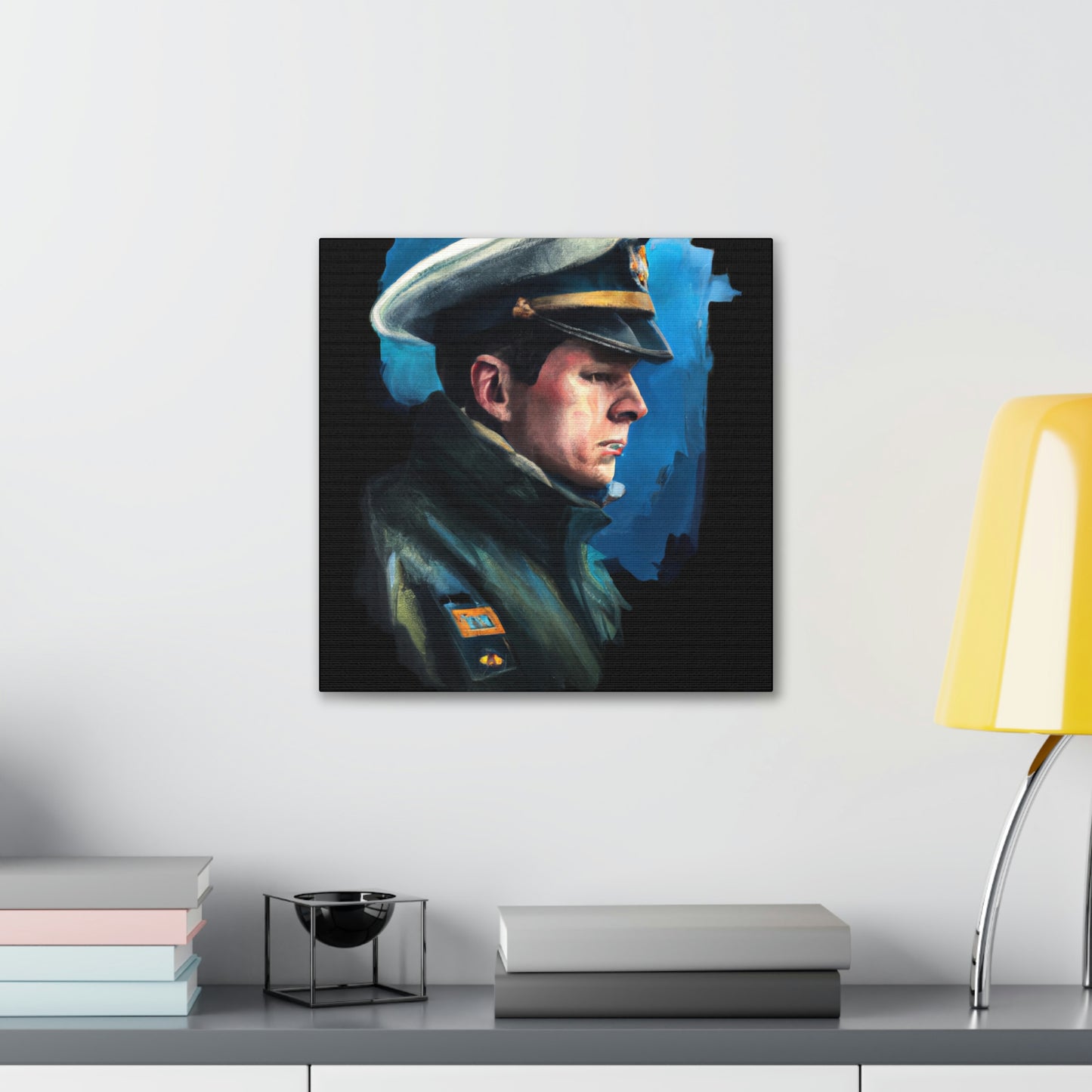 "Glorious Naval Aviator" - Canvas