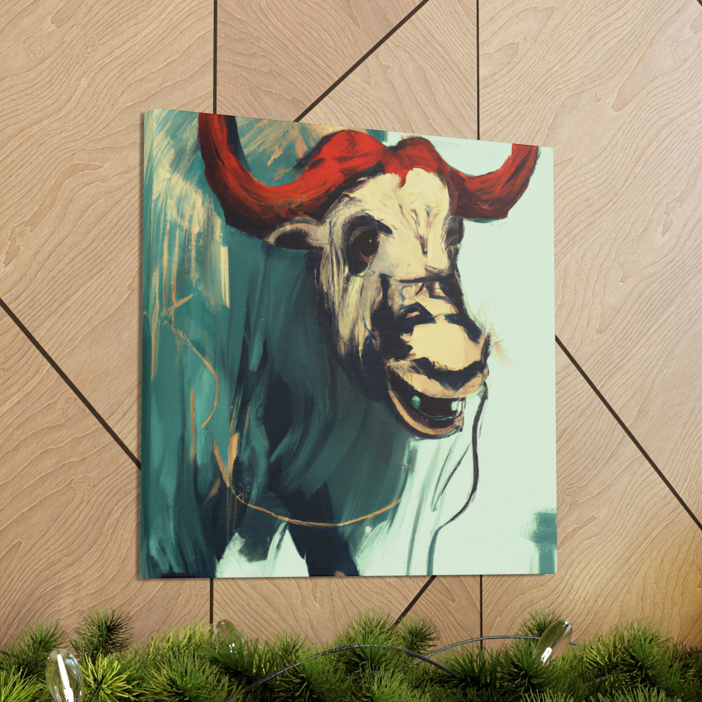 Yaks in the Wilderness - Canvas