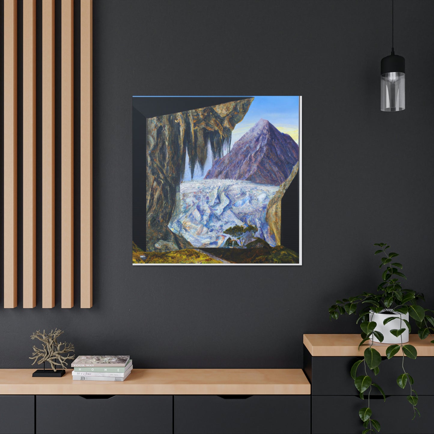 Glacier of Dreams - Canvas