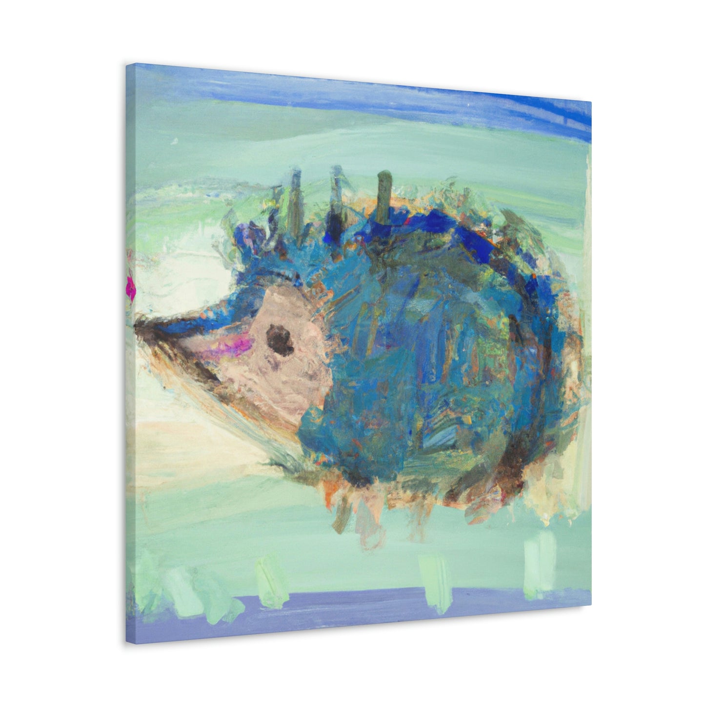 "Hedgehog of Expressionism" - Canvas