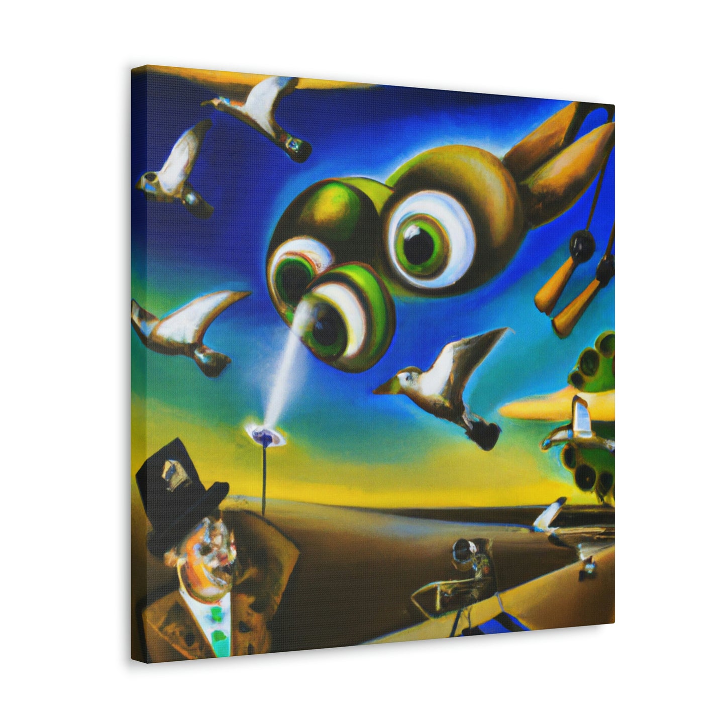 Sniper in Dreamscape - Canvas