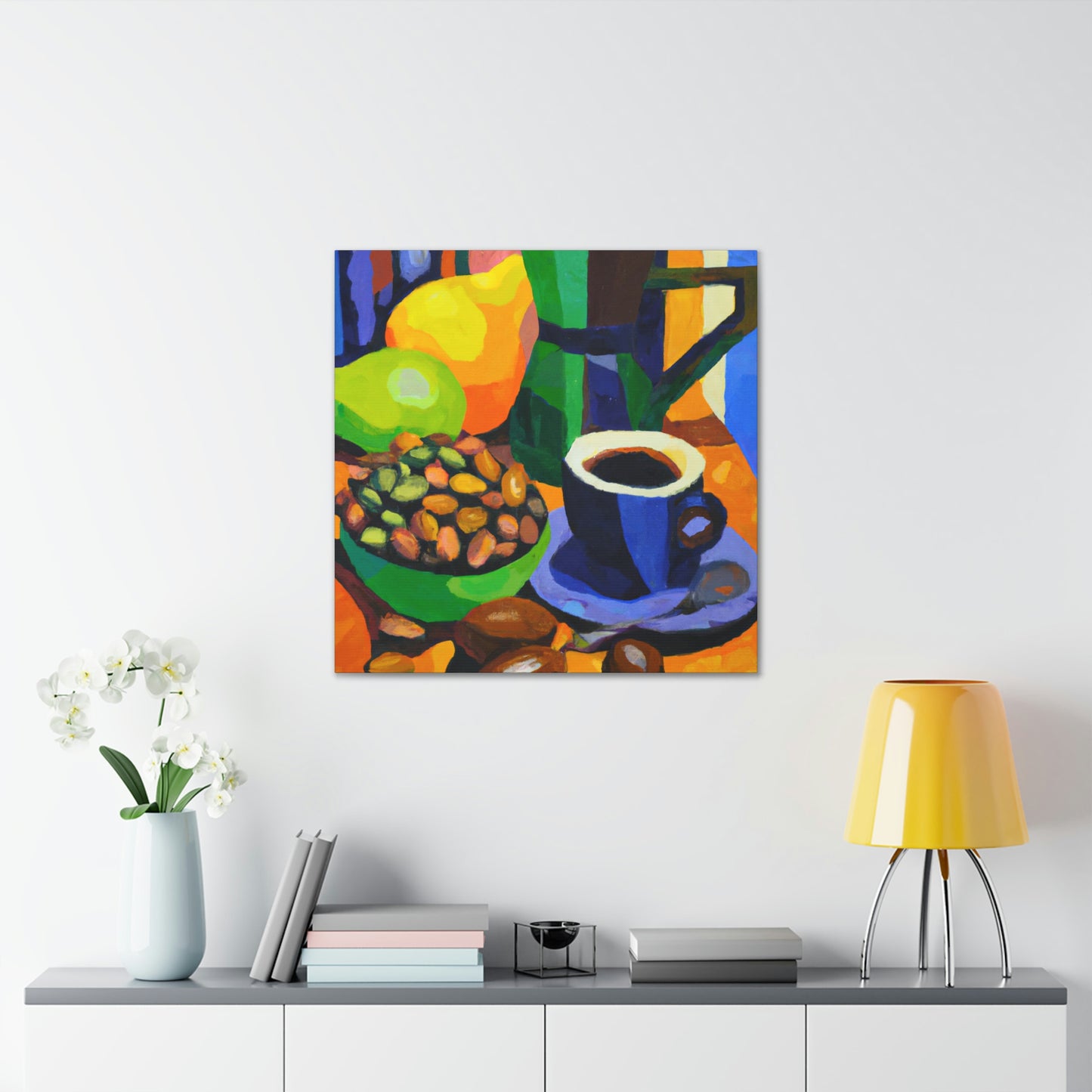 Coffee in Fauvism - Canvas