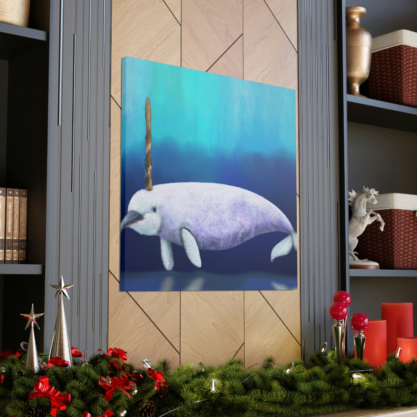 "The Mystical Narwhal" - Canvas