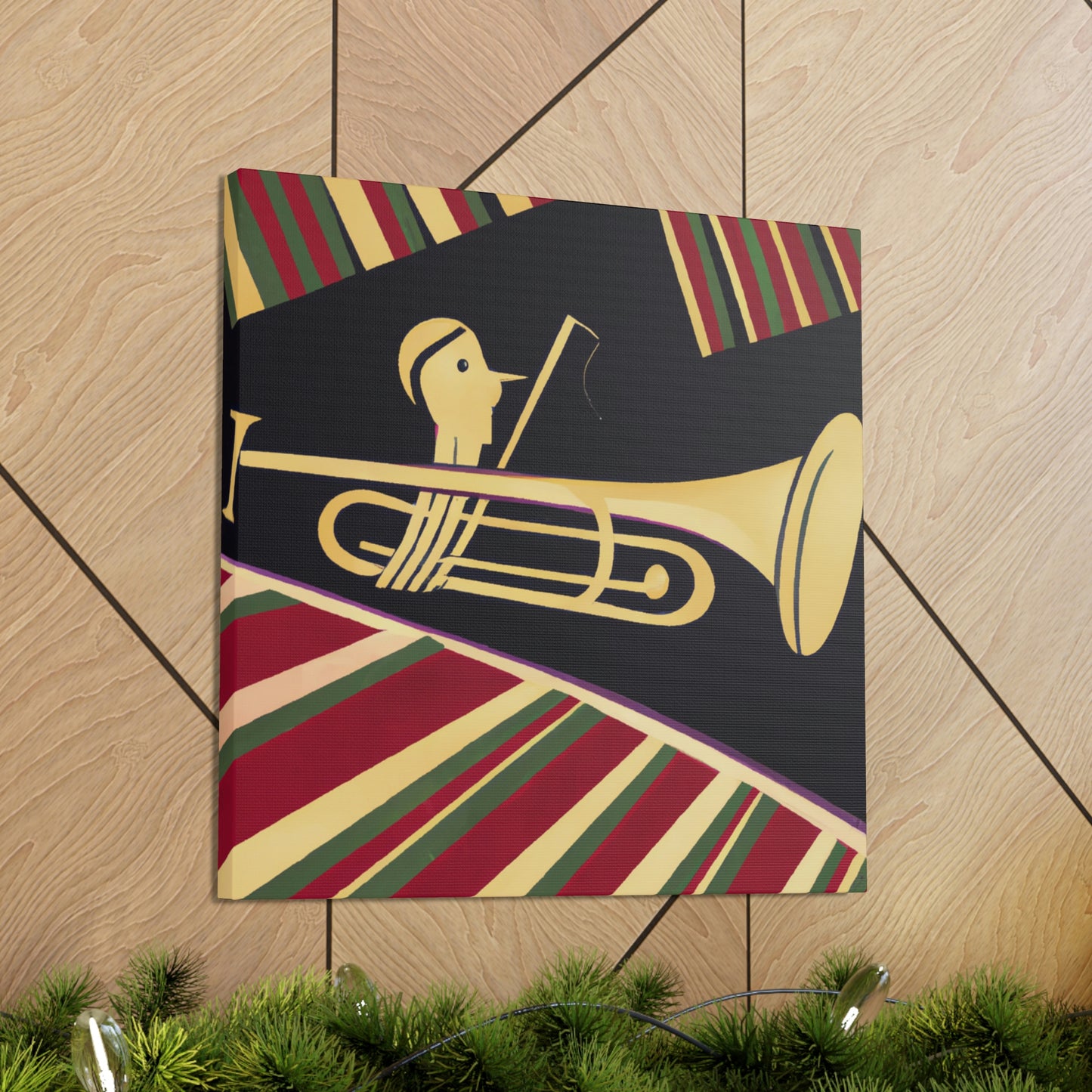 Resounding Jazz Trumpets - Canvas