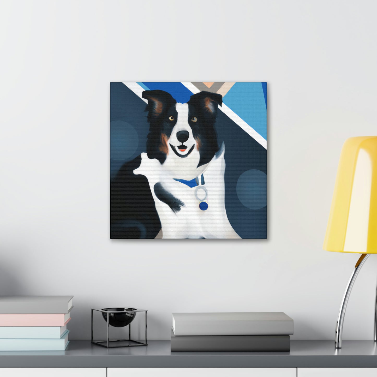 Border Collie Brilliance - Canvas