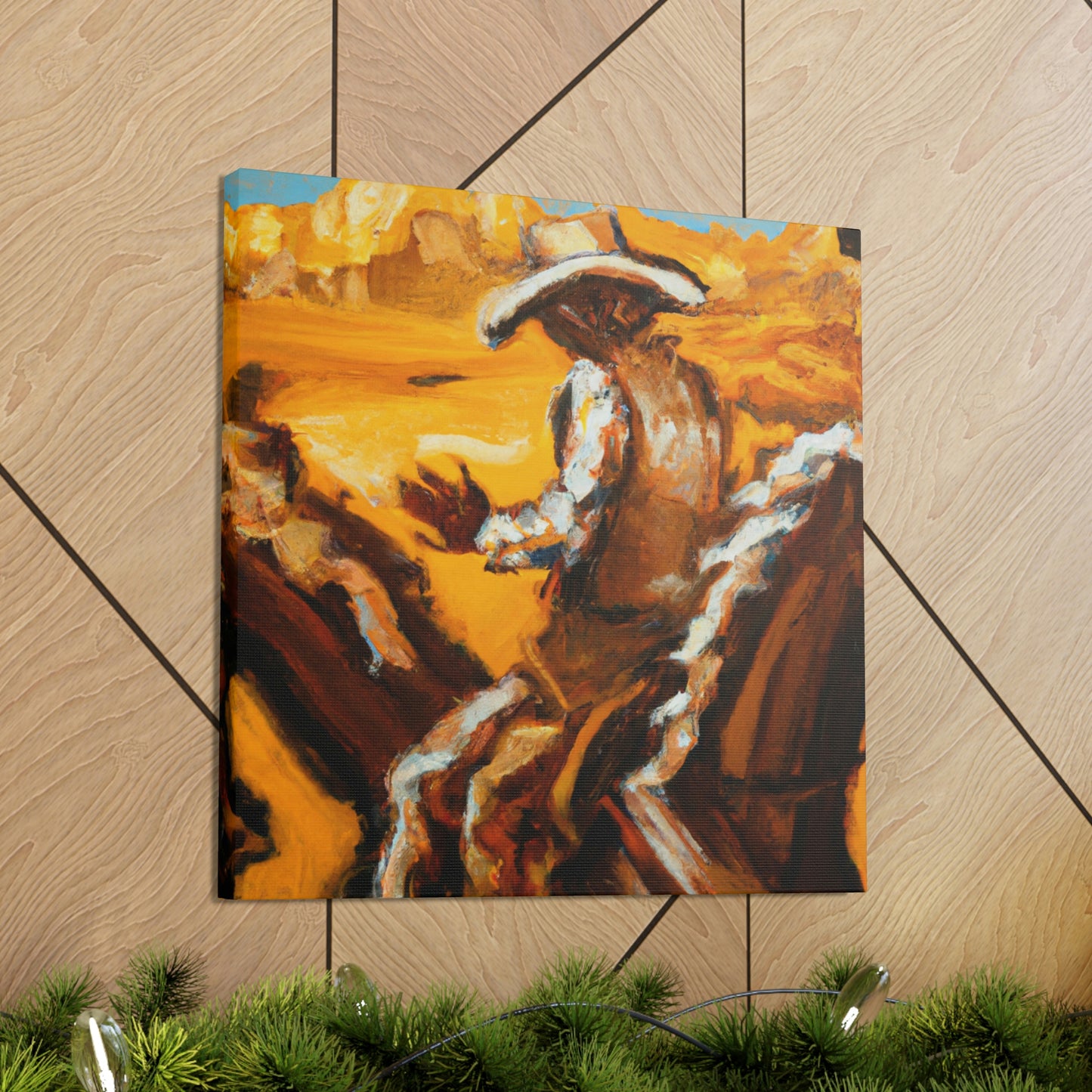 A Western Visionscape - Canvas