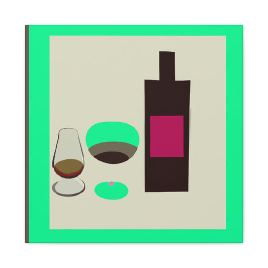 "Booze and Minimalism. - Canvas