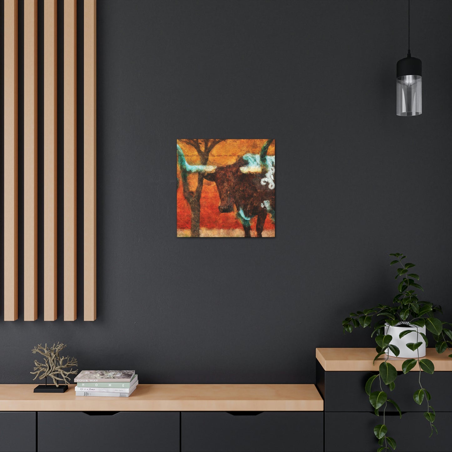 Texas Longhorn Power - Canvas