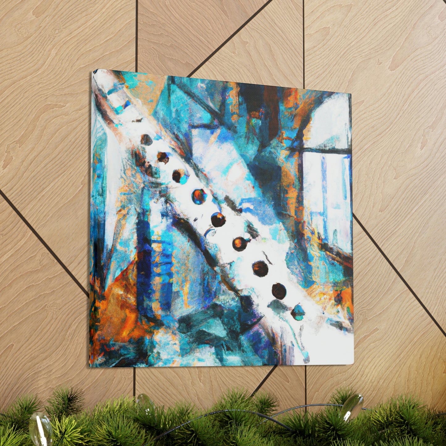 "Flute of Expressionism" - Canvas