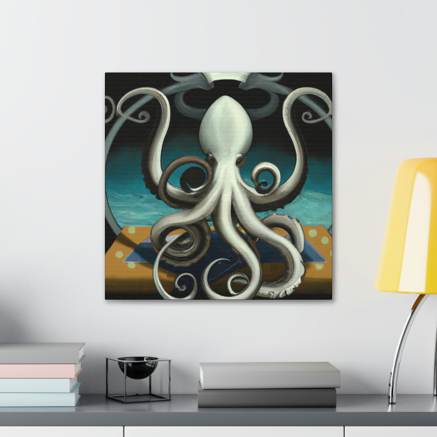 "Octopus at Dusk Dusk" - Canvas