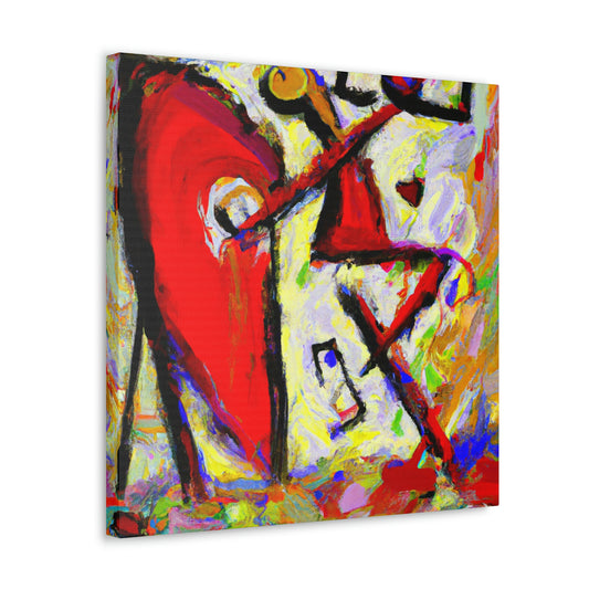 "Love on the Swing" - Canvas