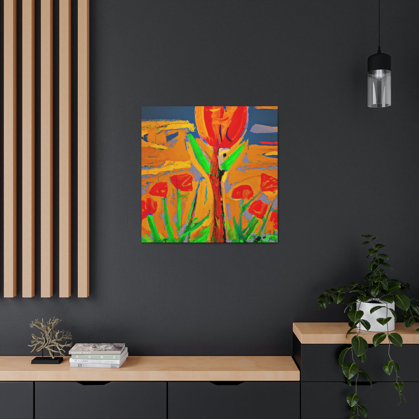 Tulip of Expressionism - Canvas